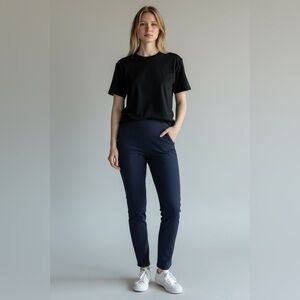 DSG Navy High-Waist Leggings
